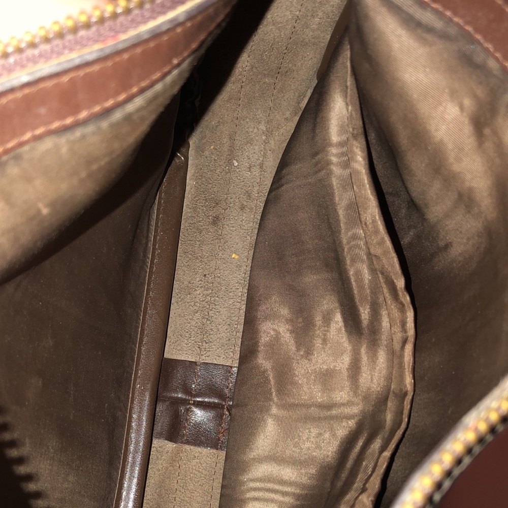 Burberry classic Nova print shoulder bag brown leather detail - Picture 10 of 15